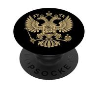 Rusia Emblema DE SÍMBOLO DE ÁGUILA DE Doble Cabeza PopSockets PopGrip Adhesivo