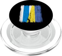 Rusia Libre Ucrania Media Bandera Oposición Rusa Ucrania PopSockets PopGrip para MagSafe