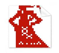 Rusia Mosaic Mujer país cultura elementos gafas paño de limpieza paño limpiador de regalo teléfono Protector de 5 unidades