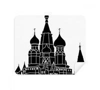 Rusia Saint Petersburg Silhouette - Juego de 2 gamuzas limpiadoras de pantalla para teléfono, gamuza de limpieza