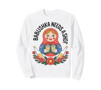 Ruso Abuela Khokhloma Muñeca Matroska BabushkaVodka Sudadera