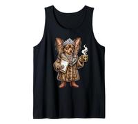 Ruso Russkiy Toy Terrier Perra como oligarca Esposa Camiseta sin Mangas
