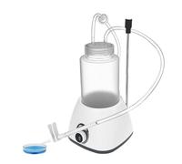 Rusopobe Mini reciclador portátil de líquidos residuales de Laboratorio, colector de líquidos pequeño de Banco con Cabezal de aspiración de 8 Canales y 9 velocidades Ajustables.