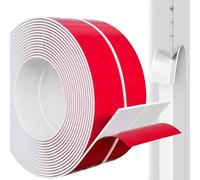 Rusoz Protector de Esquinas Blanco Impermeable Anti-Manchas 4cm x 6m, Multifuncional Esquineras Protectoras para Bordes, Protección Decorativa Muebles y Paredes