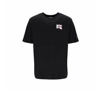 Russell Athletic Camiseta de Manga Corta EMT E36221 Negro Hombre, Talla S