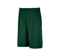 Russell Athletic Men's Dri-Power Performance Short with Pockets, Dark Green, 3XL