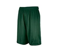 Russell Athletic Men's Mesh Shorts (No Pockets), Dark Green, 4X-Large