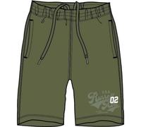RUSSELL ATHLETIC Ra02-shorts Pantalones Cortos, Olivino, XL para Hombre