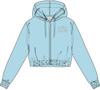 RUSSELL ATHLETIC Sudadera Jane-Zip Through Hoody Sweat para Mujer