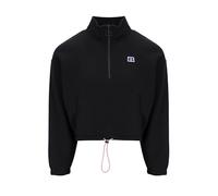 Russell Athletic ZARE-Cropped Half Zip Sweatshi Sudadera