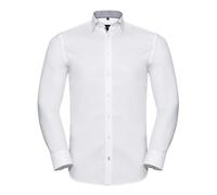 Russell Collection - Camisa de manga larga con contrastes para chico hombre