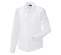 Russell Collection - Camisa de manga larga entallada Diseño Tailored Ultimate M