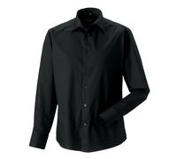 Russell Collection Camisa de Manga Larga para Hombre (PC6021)
