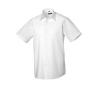 Russell Collection Camisa Formal de Manga Corta para Hombre (PC5998)
