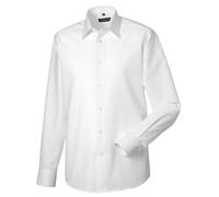 Russell Collection Camisa Formal de Oxford de Manga Larga para Hombre (PC5948)