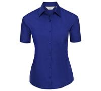 Russell Collection camisa poplin manga corta de mujer r-935f-0 - trabajo de ofic