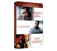 Russell Crowe - 3 grands films : Robin des Bois + Gladiator + Master and Commander [Francia] [DVD]