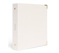 RUSSELL+HAZEL Librero Mini 3 Anillas, Perla, 20,3 x 9 cm (28790)