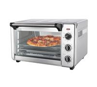 Russell Hobbs 26680-56 Mini Horno Eléctrico de Sobremesa, sin Aceite, 5 Funciones: Freír Sin Aceite, Hornear, a la Parrilla, Tostar y Mantener Caliente, 1500 W, Capacidad 12 L, Gris