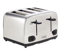 Russell Hobbs Adventure 24090 Tostadora de 4 rebanadas - Acero inoxidable