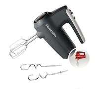 Russell Hobbs Batidora Amasadora, para repostería, 5 velocidades, turbo, varillas batidoras y ganchos para amasar aptos lavavajillas, se mantiene erguida, 350 W max, Desire Matte Charcoal 27141-56