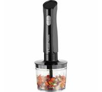 Russell Hobbs Batidora de inmersión 3 en 1 – 3 accesorios, 2 velocidades + pulso, acero