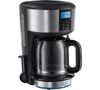 Russell Hobbs Buckingham 20680 - Cafetera con filtro (1,25 L), color negro y plateado