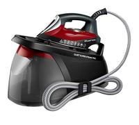 Russell Hobbs Centro de Planchado Quiet Super Steam Pro - 2750 W, Suela Cerámica, Tecnología One Temperature, Presión 8 Bares, Depósito 1,8L, Antical, Vapor Generado 315 g, Negro y Rojo - 24460-56
