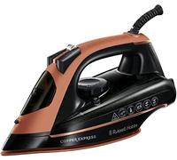 Russell hobbs copper express plancha vapor-seco 2600 w negro, cobre