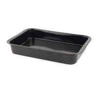 Russell Hobbs CW12611 Fuente Para Horno Antiadherente De 38 cm, Fabricado De Acero Duradero, Apta Para Lavavajillas Y Hornos De Hasta 230°, Limpia Con Facilidad, Con Revestimiento De Esmalte Vítreo