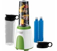 Russell Hobbs Batidora de vaso individual Mix & Go Cool Explore 300 W Verde/Blanco