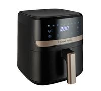 Russell Hobbs Airfryer 4,3L 9 programas, Max 200℃ Freidora de aire caliente sin aceite con tecnología Rapid Air Pantalla táctil, hornear, asar, asar, apto para lavavajillas, 1300W Satisfry 27610-56