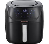 Russell Hobbs Freidora de Aire sin Aceite 8 litros, air fryer XXL, 10 programas, pantalla LED táctil, diseño compacto y capacidad máxima [Ahorra hasta un 47% en Energía] SatisFry 27170-56