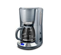 Russell Hobbs Inspire - Cafetera de goteo (jarra cristal, 15 tazas, 1000 W, digital, programable, gris), 24393-56