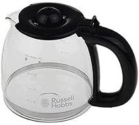Russell Hobbs Jarra de Cristal para La Cafetera de Goteo Adventure 24010-56 / Colours+ Digital 24031-56, 24033-56, 24034-56 / Victory 24030-56 - Jarra Cristal de Recambio - 700214