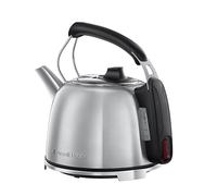 Russell Hobbs K65 - Hervidor de agua (eléctrico, 1.2 litros, acero inox, 2400 W) color gris metálico