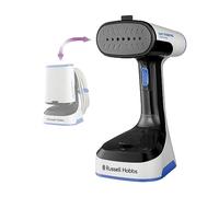 Russell Hobbs Plancha Vertical de Vapor Plegable, Easy Store PRO, Cabezal Abatible Compacto para Guardar, 1500 W, Accesorio Tejidos, Vapor 20 g, Calentamiento Rápido, Apagado Automático, 26740-56