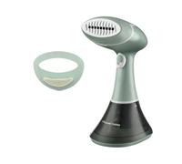 Russell Hobbs Plancha vertical vapor [1600 W, vapor 22 g/min] Steam Genie Essential (antibacteriana, calentamiento rápido, acero inoxidable, apta para viajes, depósito 200 ml, quitapelusas) 25592-56
