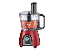 Russell Hobbs Procesador de Alimentos, batidora/picadora/molinillo/cortador de verduras en rodajas, con jarra para amasar, cortar en rodajas, picar y rallar, apto lavavajillas, 900 W potencia máxima