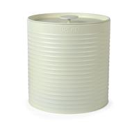 Russell Hobbs RH03269CEU7 Ribbed Panera - caja de pan de metal, bote de cocina grande, almacenamiento/organización en la encimera, acero duradero con recubrimiento en polvo, fácil de limpiar, crema
