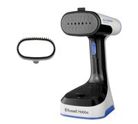 Russell Hobbs Steam Genie Easy Store - Vaporizador de ropa (no necesita tabla de planchar, plegable, listo para usar en 45 segundos, indicador de potencia, compacto para el hogar y de viaje de mano,