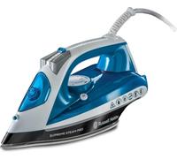 Russell Hobbs Supreme Steam Pro - Plancha de Ropa de Vapor (2600 W, Suela de Cerámica, Azul y Blanco) - ref. 23971-56
