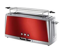 Tostadora - RUSSELL HOBBS RUS4008496880416, 1420 W, 1 ranuras, 2 rebanadas, 7 niveles tostado, Inox