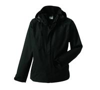 Russell Hombre Liso Negro Azul, Gris o Rojo Chaqueta Impermeable Con Hood XS-4XL