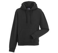 Russell - Sudadera con capucha Modelo Authentic hombre/caballero - Deporte/Gimnasio/Running (Mediana (M)/Negro)