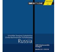 Russia. Schnittke, Taneiev, Rachmaninov, Tchaikovski : uvres chorales. Creed.