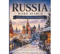 Russia Word Search: A Culture, Food & Place Journey Through Russia (World Travel Word Search)