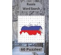Russia Word Search: Explore Cities, Culture, History, and Landmarks Through Relaxing Puzzles