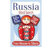 Russia Word Search Puzzle Book: Puzzles Featuring Geography, Folklore, and Culture