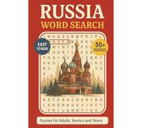 Russia Word Search Puzzle Book: Word Searches With Clear and Easy to Read Words About Russia Culture, History, Cities, Landmarks, Nature and More | ... Time (Countries Of The World Word Search)